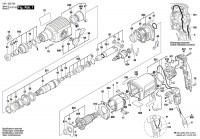 Bosch 0 611 250 79A GBH 2-22 RE Rotary Hammer Spare Parts